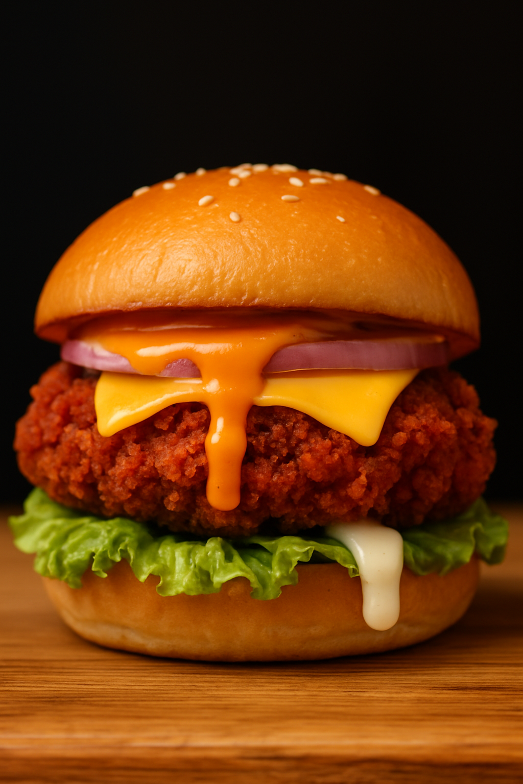 The Zingfinity Chicken Burger